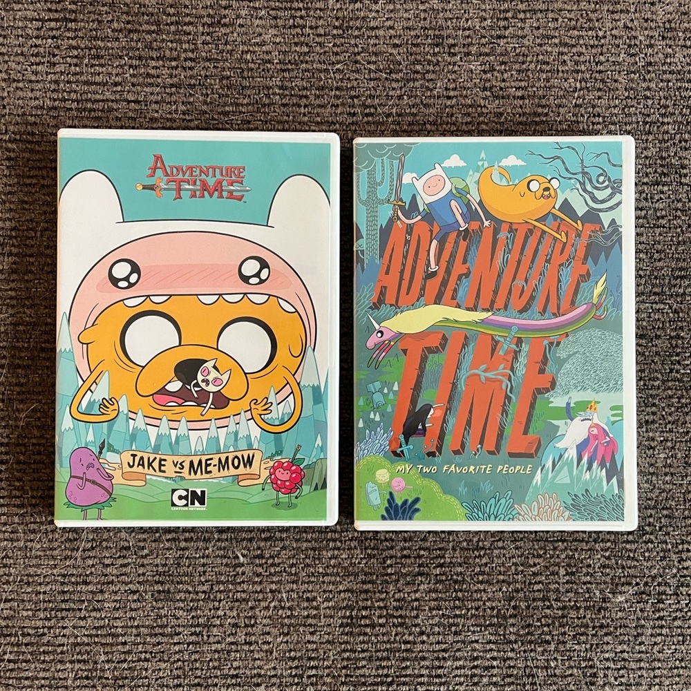 Adventure time DVDs (2)